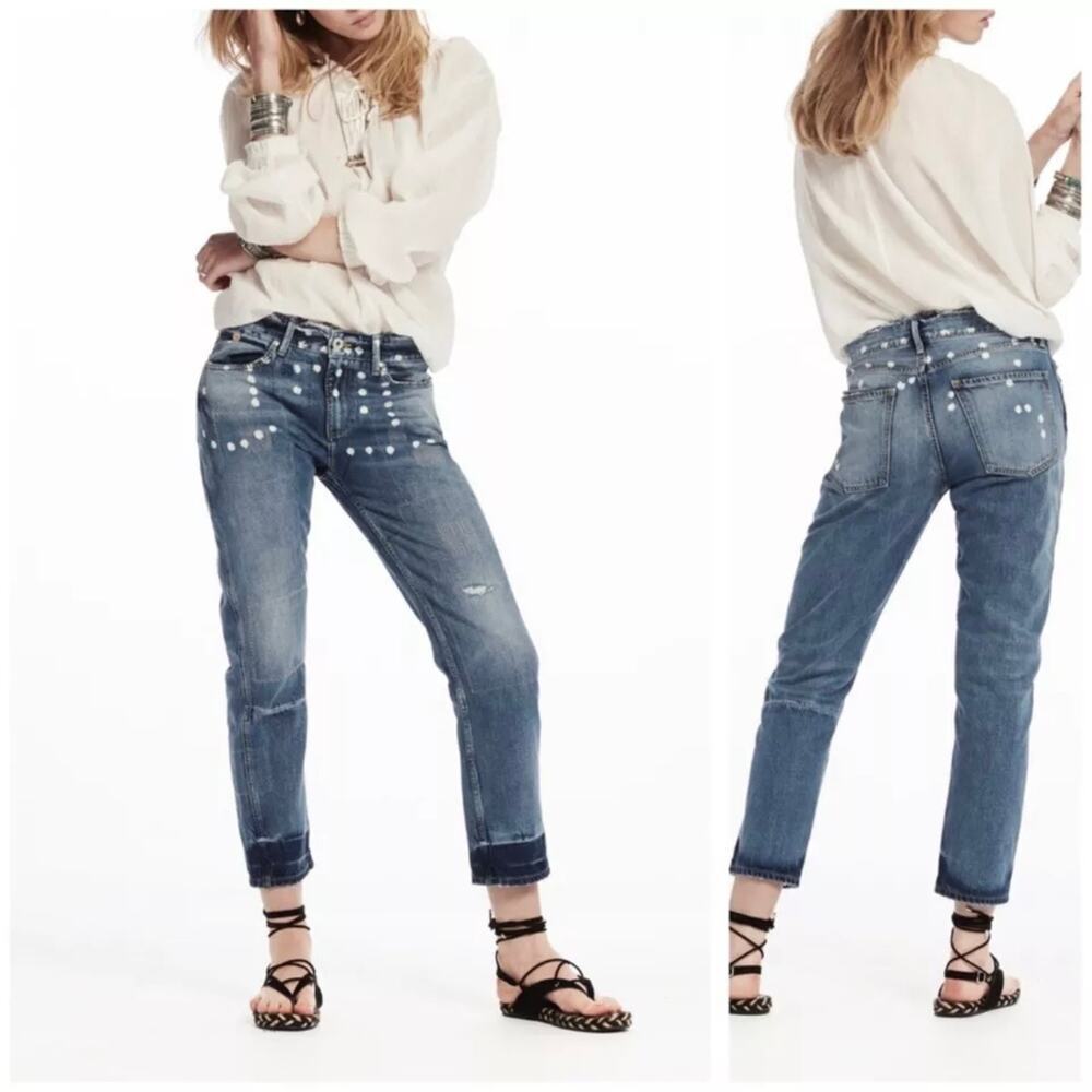 NWT Scotch & Soda Bandit Slim Tapered Boyfriend Jeans Size 24